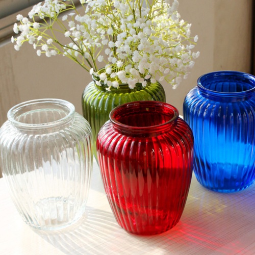 欧式花瓶透明玻璃储物罐