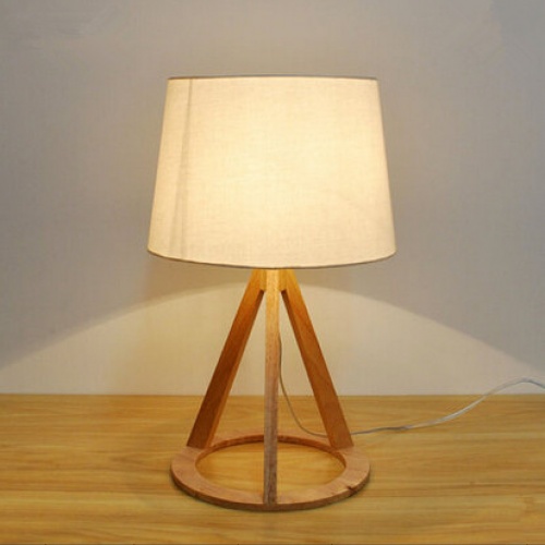 创意现代欧式宜家日式卧室书房床头灯圆盘台灯