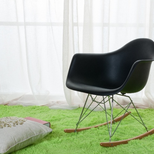  扶手伊姆斯摇椅创意设计师椅子 休闲椅 简约时尚 创意北欧摇椅 