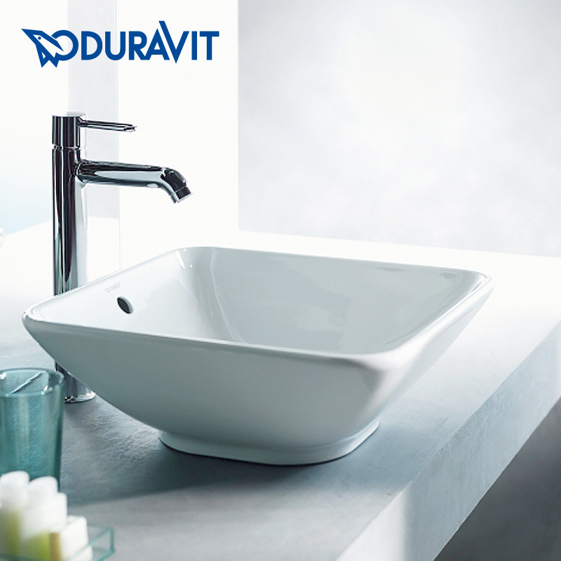 德立菲Duravit杜拉维特公司Bacino班西诺方形台上盆卫生间洗手盆