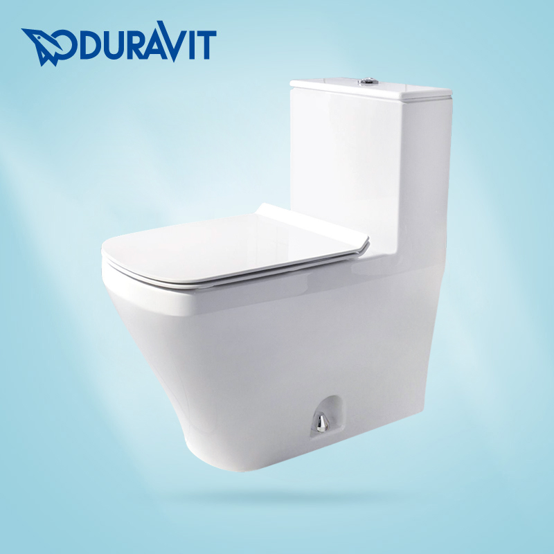 Duravit杜拉维特公司Durastyle215701连体式马桶座便器抗菌釉面