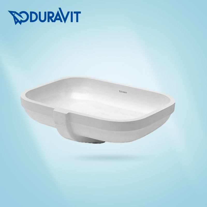 德立菲Duravit杜拉维特公司HappyD.2嵌入式脸盆台下盆家用洗手盆