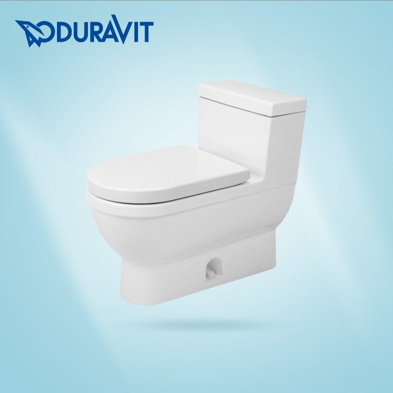 德立菲Duravit杜拉维特公司卫浴Starck3连体式家用座便器防臭马桶