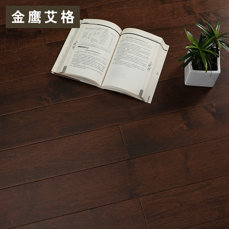 金鹰艾格地板实木复合地板枫木地板实木强化结合地板DF07