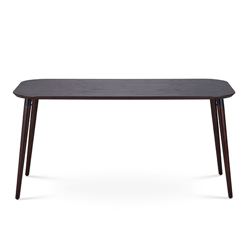 画板餐桌－长桌 1.6米胡桃木色