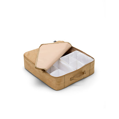 吐司防水收纳软箱苍棕薄款+2个内盒