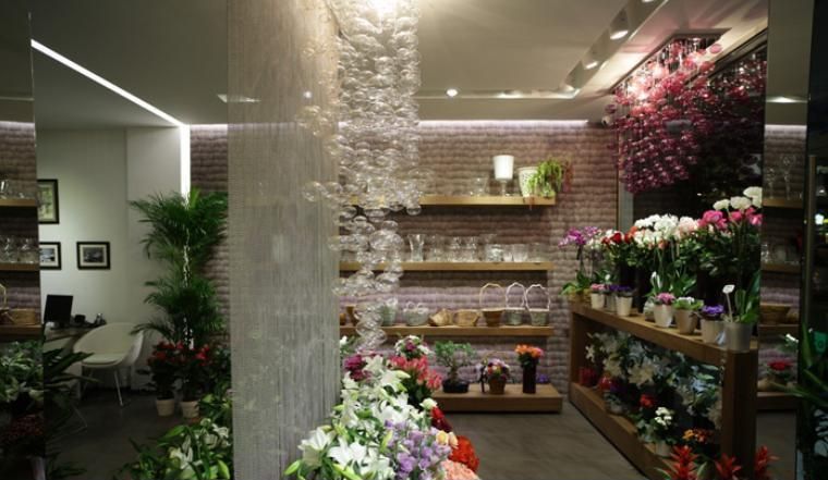 漂亮的花店店面装修风格图片