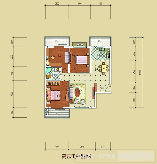 户型户型图平面图600