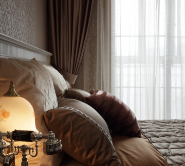 2014高档酒店卧室小户型复式楼装修图片.jpg