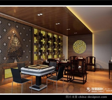 茶室包厢装修效果图