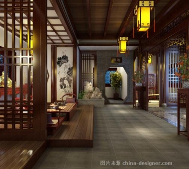茶室包厢装修效果图