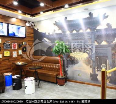 茶室包厢装修效果图