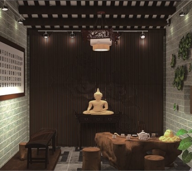 茶室包厢装修效果图