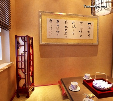 茶室装修效果图