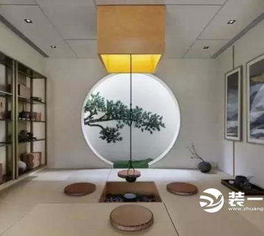 茶室装修效果图