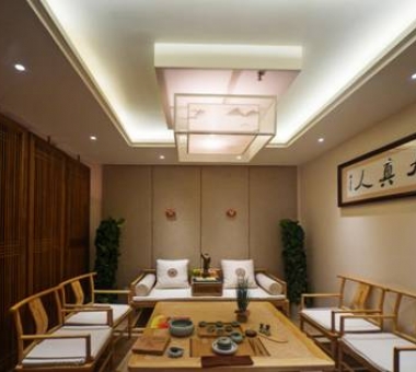 茶室装修效果图