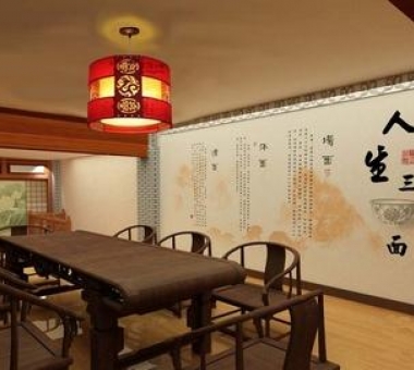 茶室装修效果图