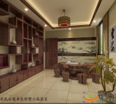 茶室装修效果图