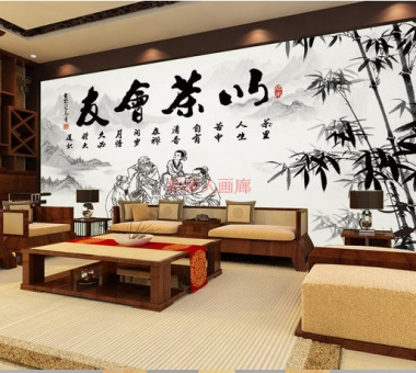 禅式茶室装修效果图