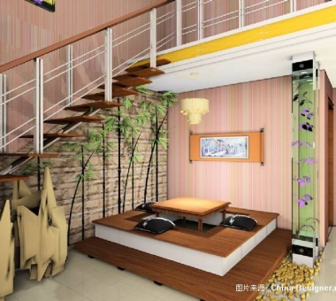家庭茶室装修效果图