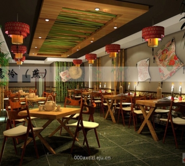 小型酒店装修效果图