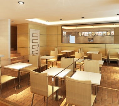 小型酒店装修效果图