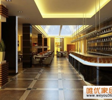 小型酒店装修效果图
