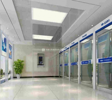 4款银行营业厅装修效果图 最热银行大厅vip室3d效果图.jpg