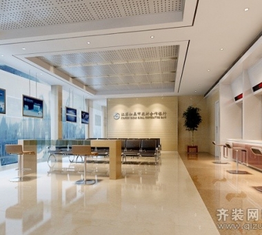 银行装修效果图