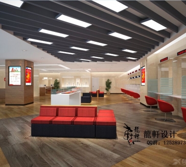 银行装修效果图