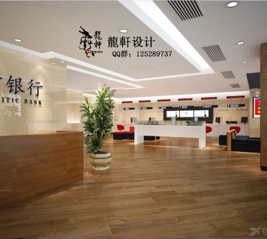 银行装修效果图