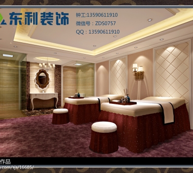 美容院装修效果图