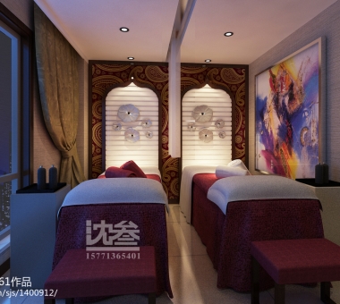 美容院装修效果图