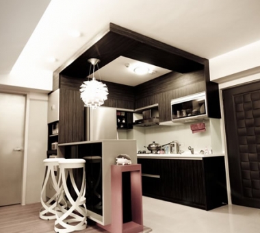 【厨房装修】厨房吧台尺寸规格 厨房吧台装修效果图.jpg