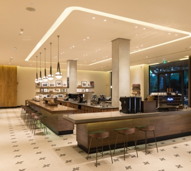 门店吧台装修效果图
