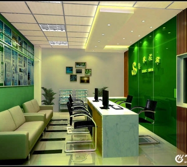 门店吧台装修效果图
